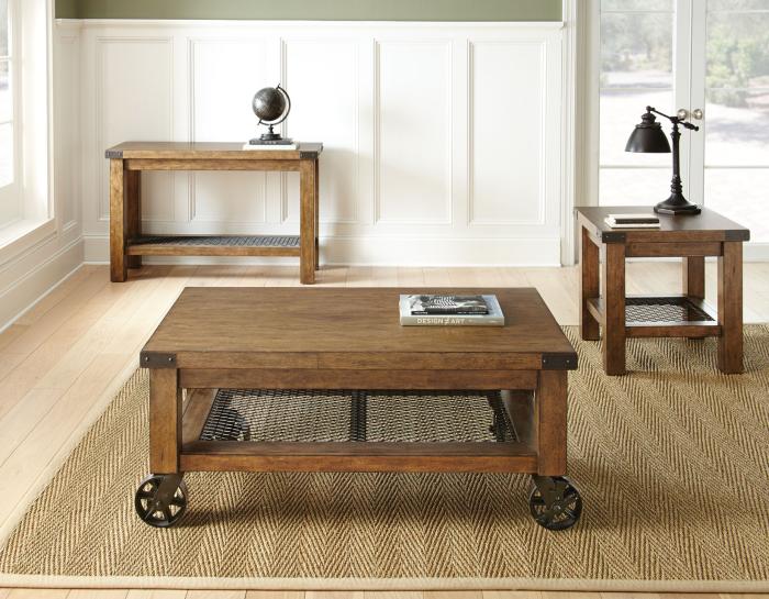 Hailee Cocktail Table w/Casters DFW