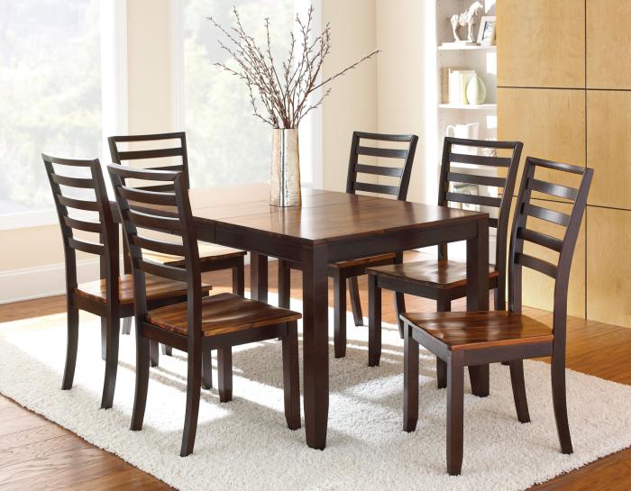Abaco 7 Piece Dining(Table & 6 Side Chairs) - DFW