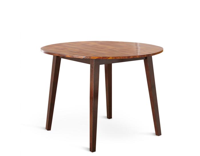 Abaco 42 inch Round Double Drop-Leaf Table - DFW