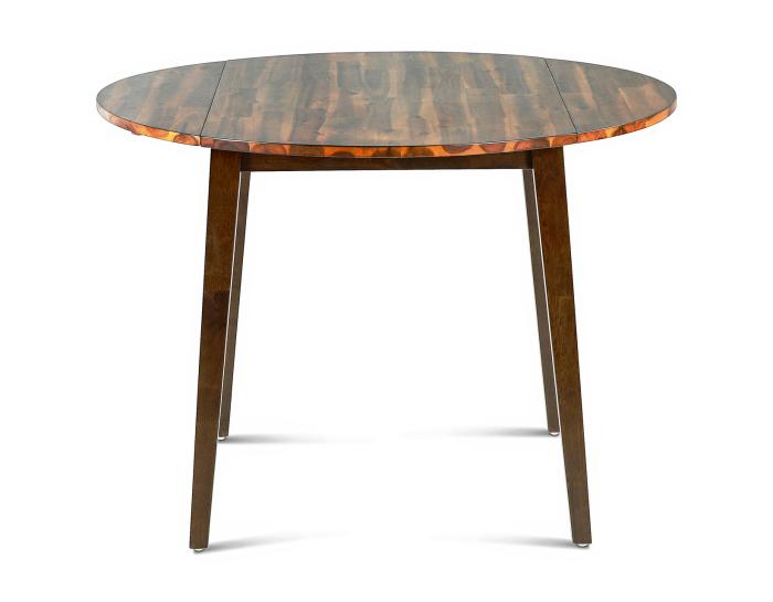 Abaco 42 inch Round Double Drop-Leaf Table - DFW