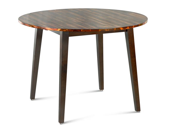Abaco 42 inch Round Double Drop-Leaf Table