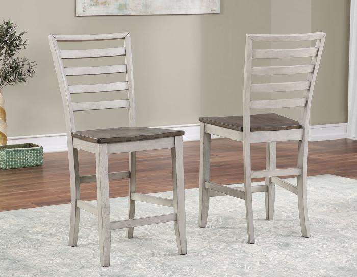 Abacus 5-Piece Counter Dining Set<br>(Counter Table & 4 Counter Chairs)