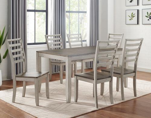 Abacus 5-Piece Dining Set<br>(Table & 4 Side Chairs)