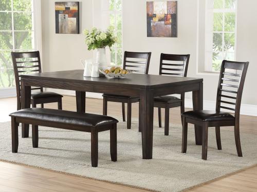 Ally 5 Piece Set(Table & 4 Side Chairs) - DFW