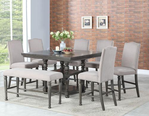 Caswell 5 Piece Counter Dining Set<br>(Table & 4 Chairs)