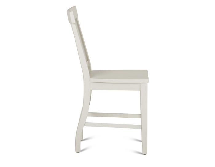 Cayla 24″ Counter Stool, White