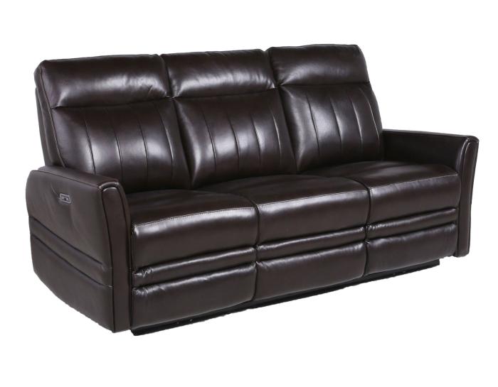 Coachella 3-Piece Dual Power Leather Reclining Set(Sofa, Loveseat & Chair)