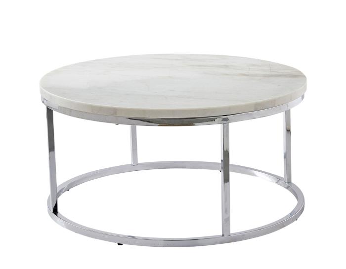 Echo 3-Piece Marble Top Set<br>(Cocktail & 2 End Tables)