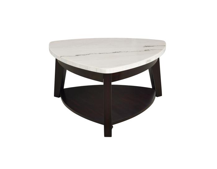 Francis Marble Top Cocktail Tblw/Casters - DFW
