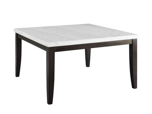 Francis 54 inch Square Marble Top Dining Table - DFW