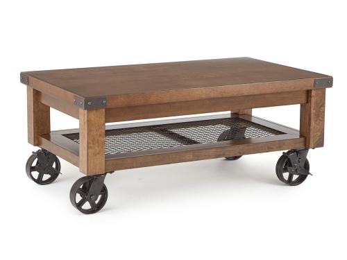 Hailee Cocktail Table w/Casters - DFW