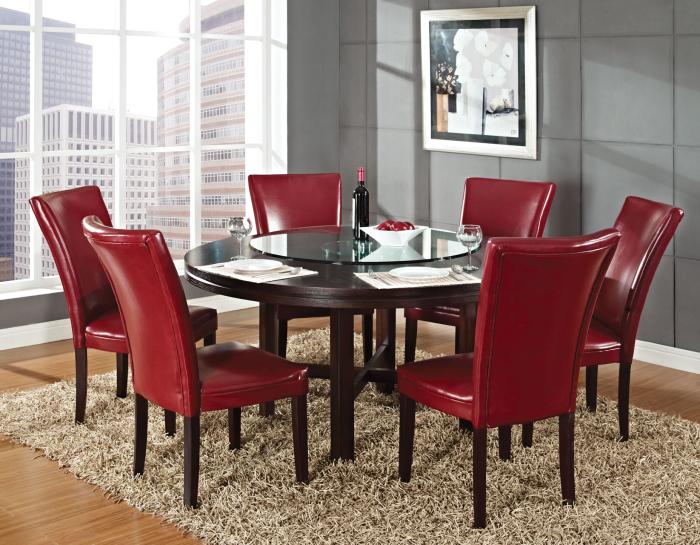 Hartford 72-inch Round Dining Table - DFW