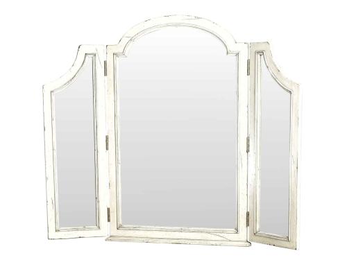 Highland Park Vanity Mirror, Cathedral White - DFW