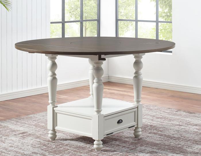Joanna 59-inch Round Counter Table - DFW