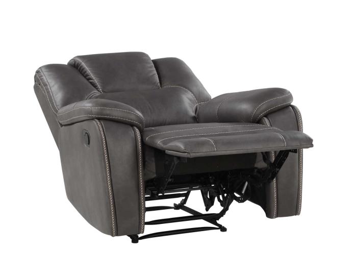 Katrine Manual Recliner Chair, Charcoal