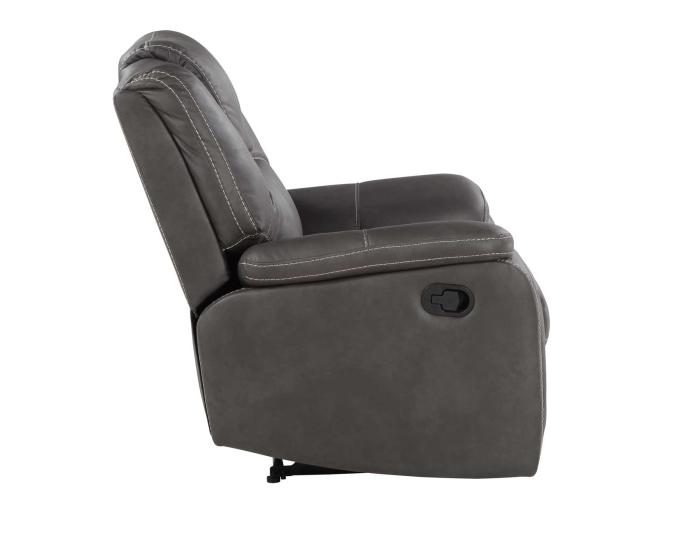 Katrine Manual Recliner Chair, Charcoal