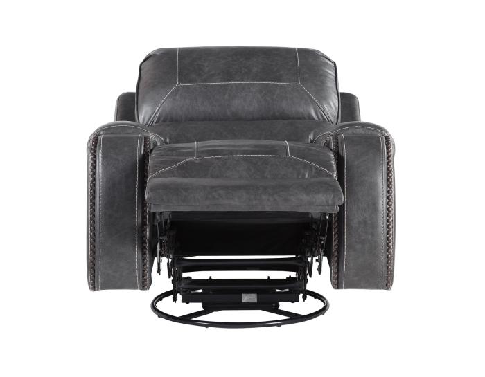 Keily Grey 3 Piece Manual Motion Set(Sofa, Loveseat & Chair) - DFW