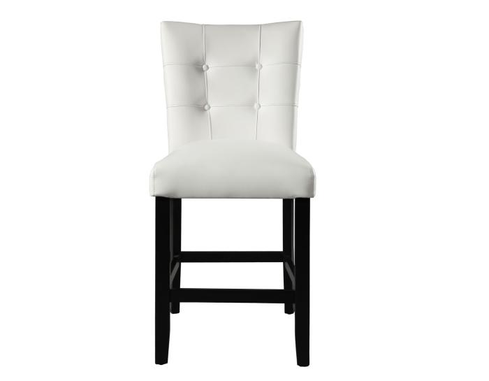 Markina 24″ White PU Counter Chair