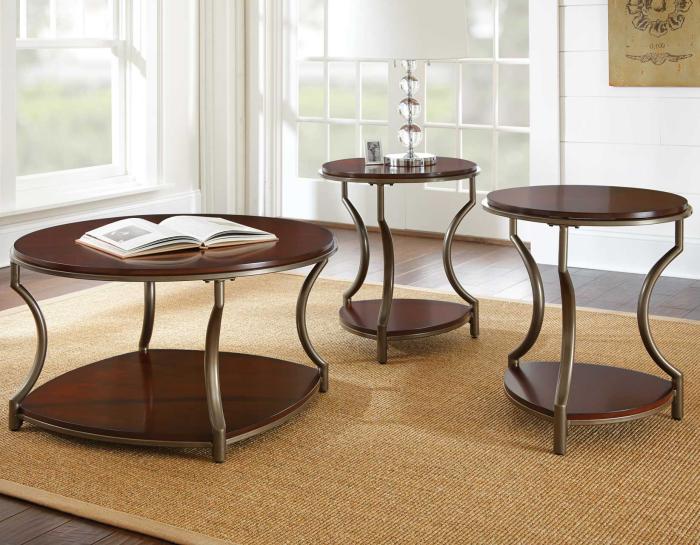 Miles 3-Piece Occasional Set(Cocktail Table & 2 End Tables) - DFW