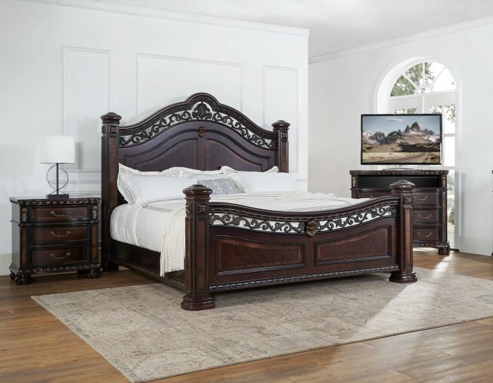 Monte Carlo King Bed Dallas Furniture
