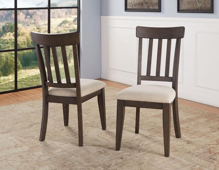 Napa 7-Piece Dining Set<br>(Table, 2 Upholstered & 4 Side Chairs)