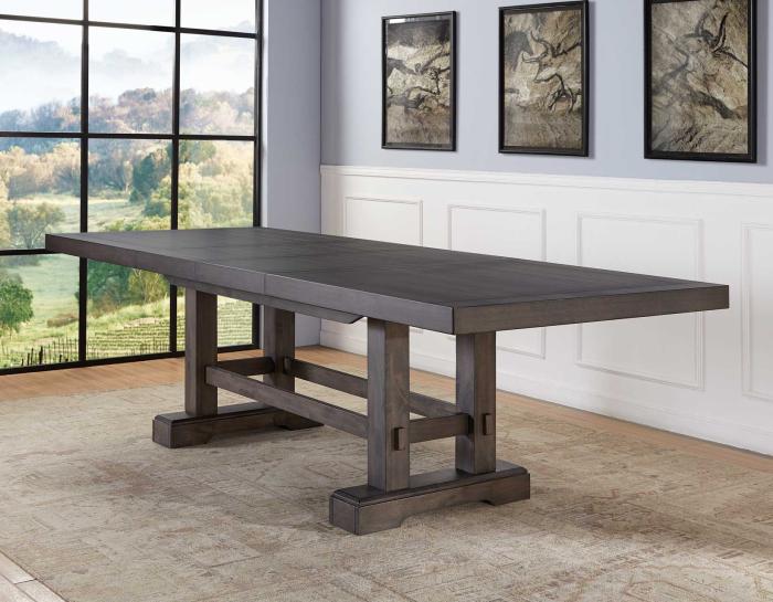 Napa 108-inch Dining Table with 2/18-inch Leaves - DFW