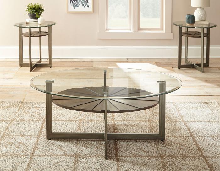 Olson 3-Pack Set(Pack Includes Cocktail & 2 End Tables) - DFW