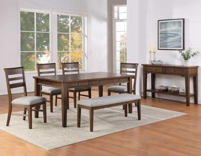 Ora 5-Piece Dining Set(Table & 4 Side Chairs) - DFW