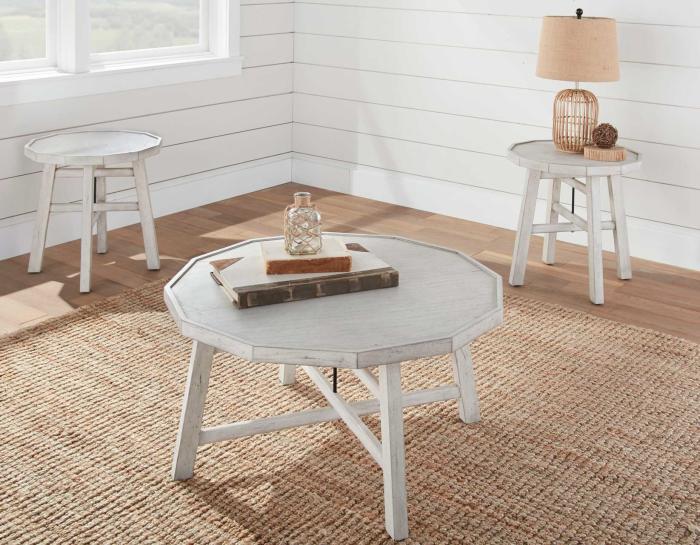 Paisley 3-Piece Occasional Set(Cocktail Table & 2 End Tables) - DFW