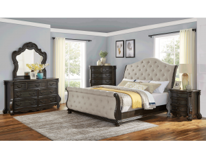 Rhapsody King Sleigh Bed - DFW Furniture Co.