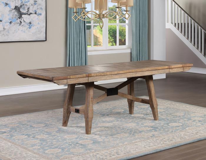 Riverdale 96-inch Dining Table w/2 12-inch Leaves - DFW