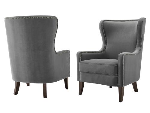 Rosco Accent Chair - Charcoal - DFW