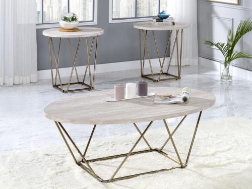 Rowyn 3-Pack Set(Pack Includes Cocktail Table & 2 End Tables) - DFW