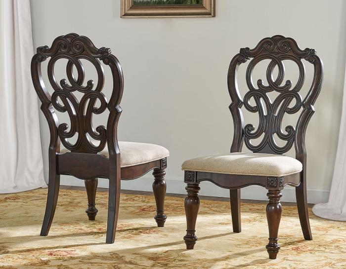 Royale 9 Piece Set(Table, 2 Arm Chairs & 6 Side Chairs)