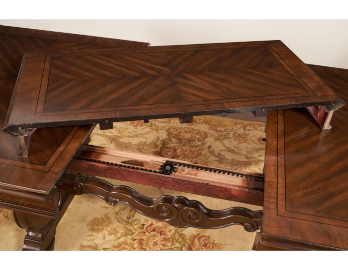 Royale 76-96 inch Table Top with 20 inch leaf - DFW