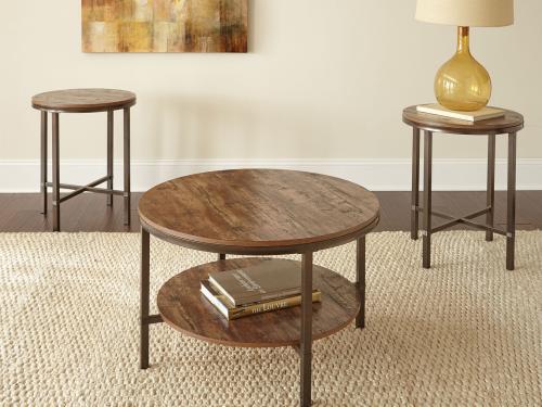 Sedona Silvershield 3-Pack Set(Pack Includes Cocktail & 2 End Tables) - DFW
