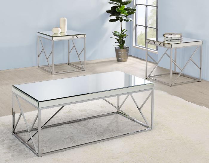 Evelyn 3-Piece Set(Cocktail & 2 End Tables)