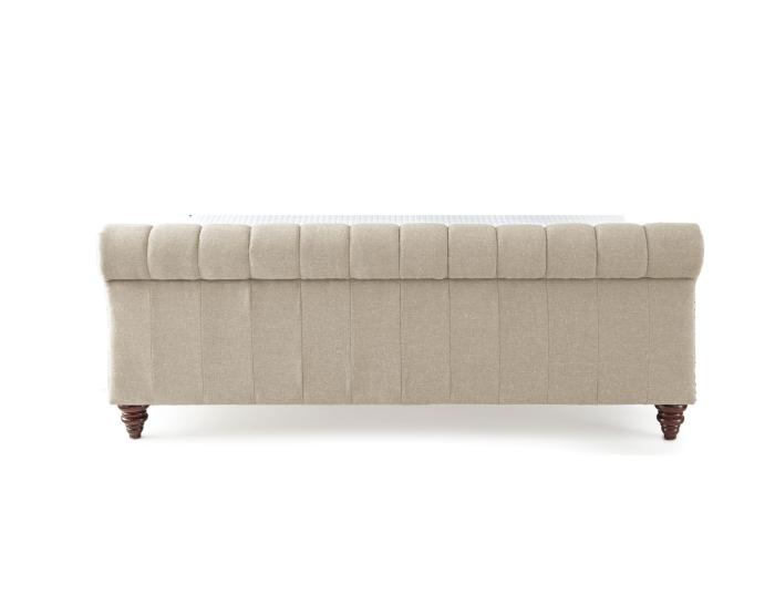 Swanson Queen Sand Upholstered Footboard