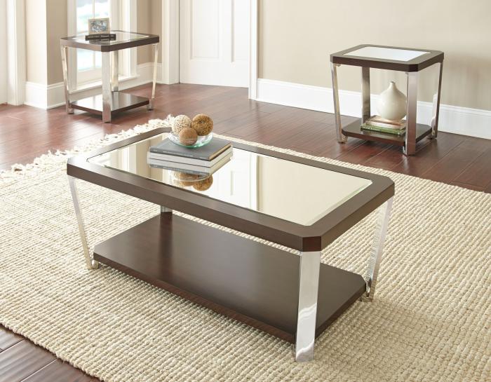 Truman End Table [stainless steel]