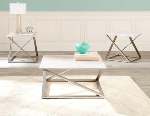 Zurich 3-Piece Occasional Set<br>(Cocktail Table & 2 End Tables)