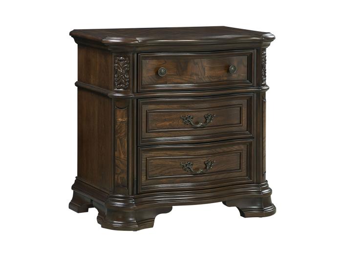 Royale Nightstand w/USB and Pwr Outlet - DFW