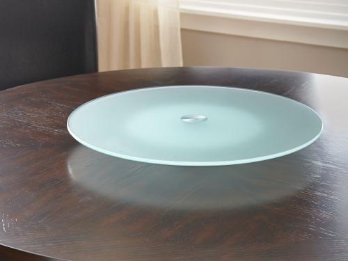 Avenue Lazy Susan 8mm (Tempered), Frosted - DFW