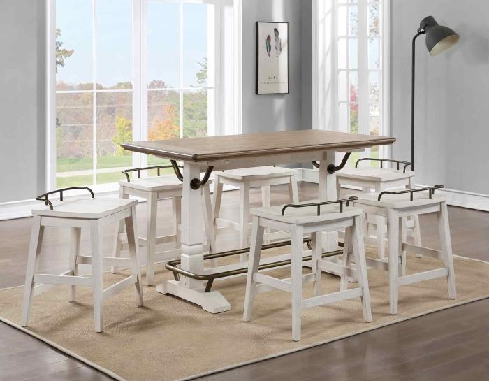Pendleton 5-Piece Counter Dining Set<br>(Counter Table & 4 Counter Stools)