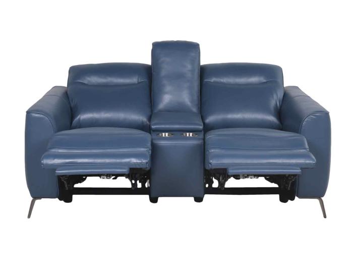 Normalt mærke beslag Sansa 3-Piece Dual-Power Reclining Leather Set - DFW Furniture