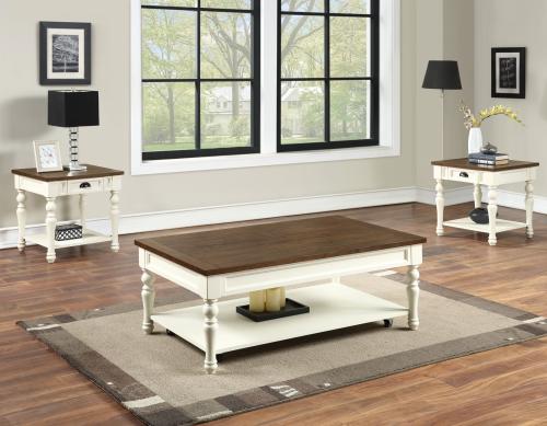 Joanna 3-Piece Occasional Set<br>(Coffee Table & 2 End Tables)