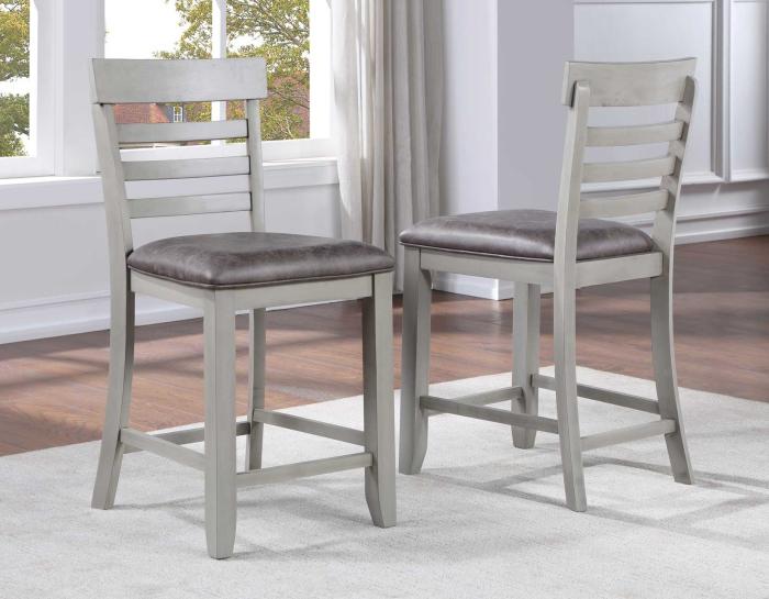 Hyland 5-Piece Counter Dining Set(Counter Table & 4 Counter Chairs) - DFW