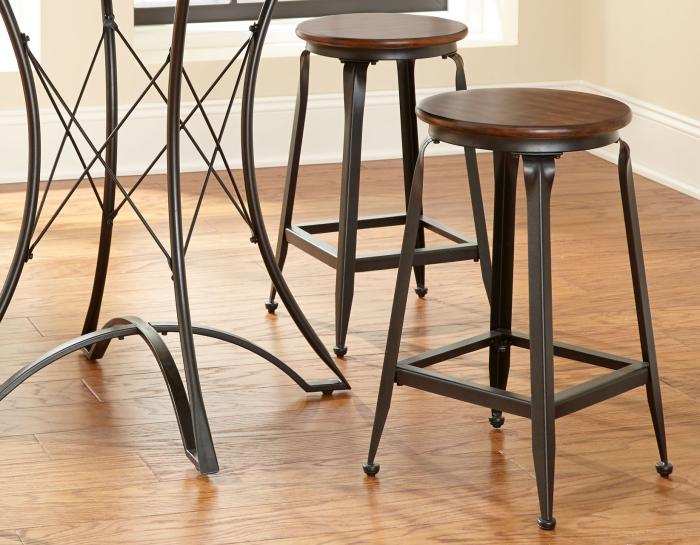 Adele 5-Piece Counter Dining Set<br>(Table & 4 Stools)
