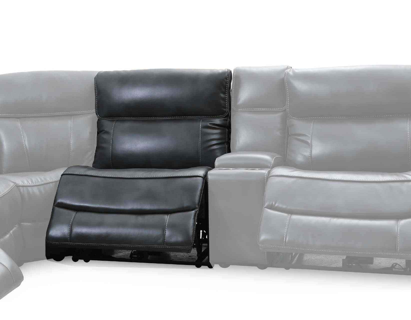 Isla LAF Dual-Power Sectional Loveseat Recliner