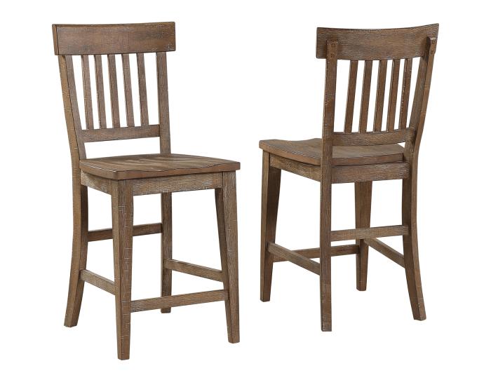 Riverdale 7-Piece Counter Set(Counter Table , 6 Side Chairs) - DFW