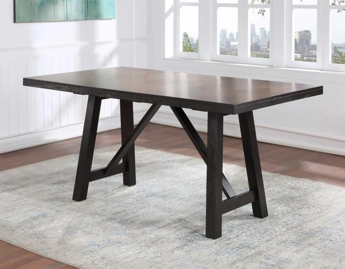 Halle 60-78-inch Counter Table w/18-inch Leaf - DFW